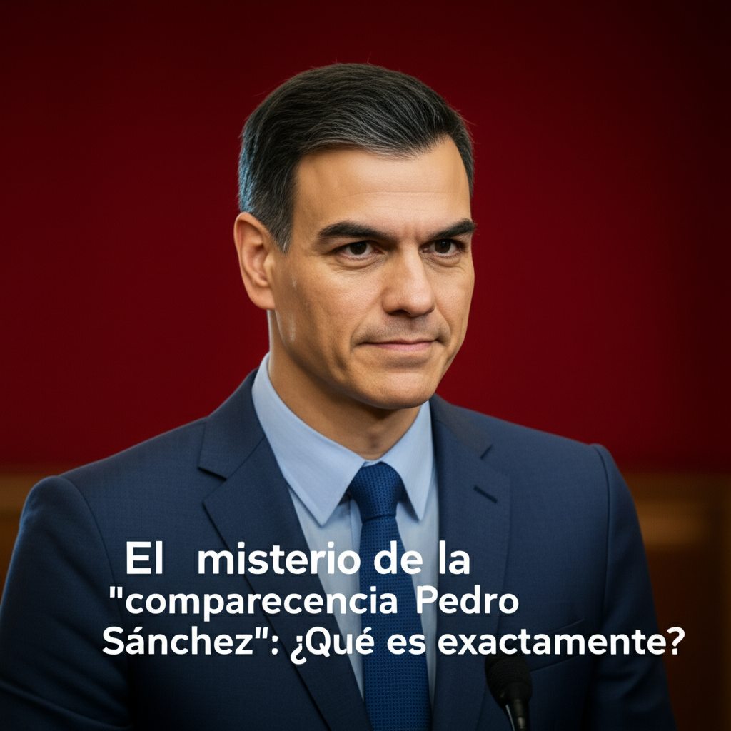 Comparecencia Política