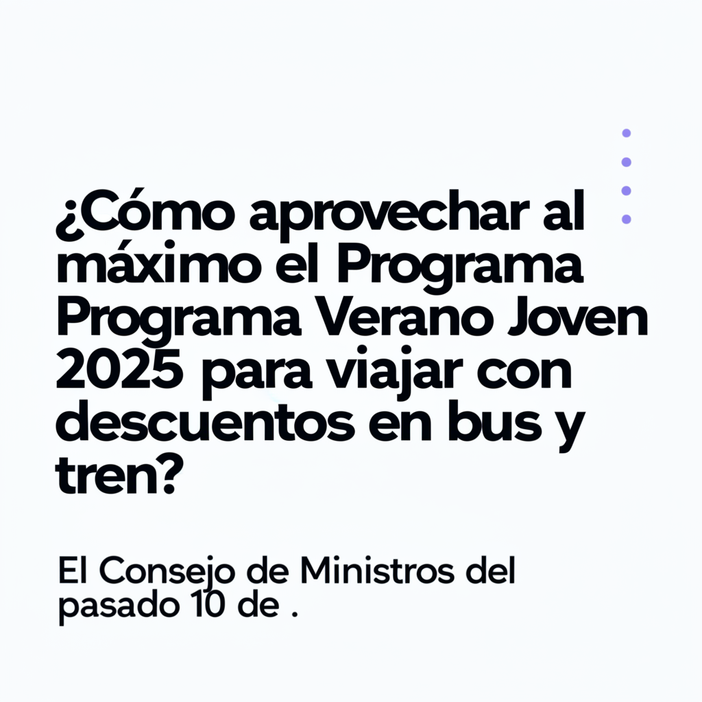 Imagen de Verano Joven