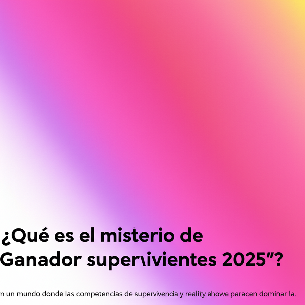 Imagen de Ganador Supervivientes 2025