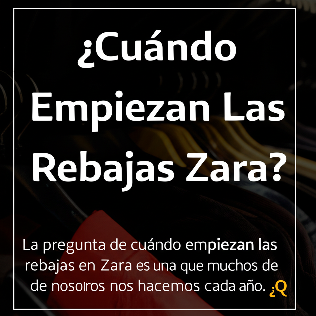 Imagen de Cuándoempiezanlasrebajas