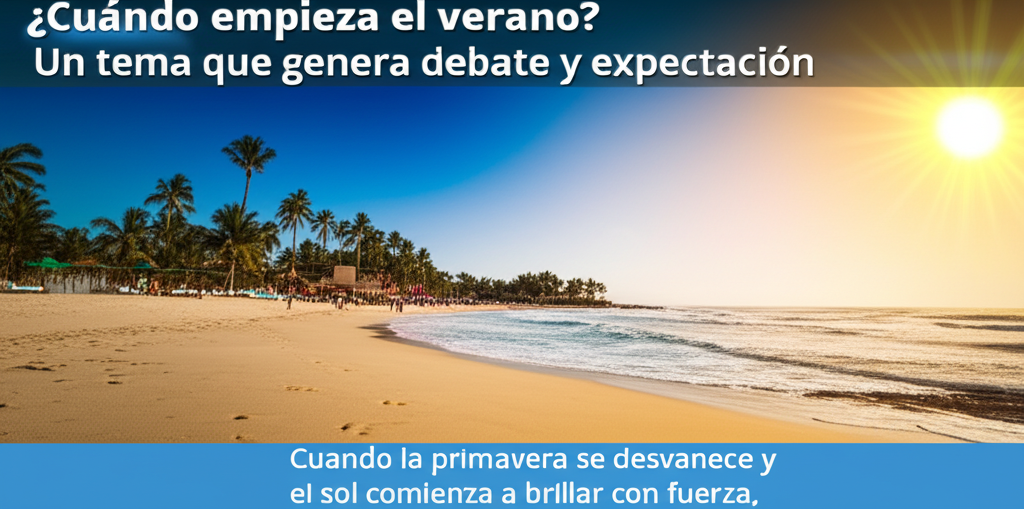Imagen de Cuándo Empieza El Verano