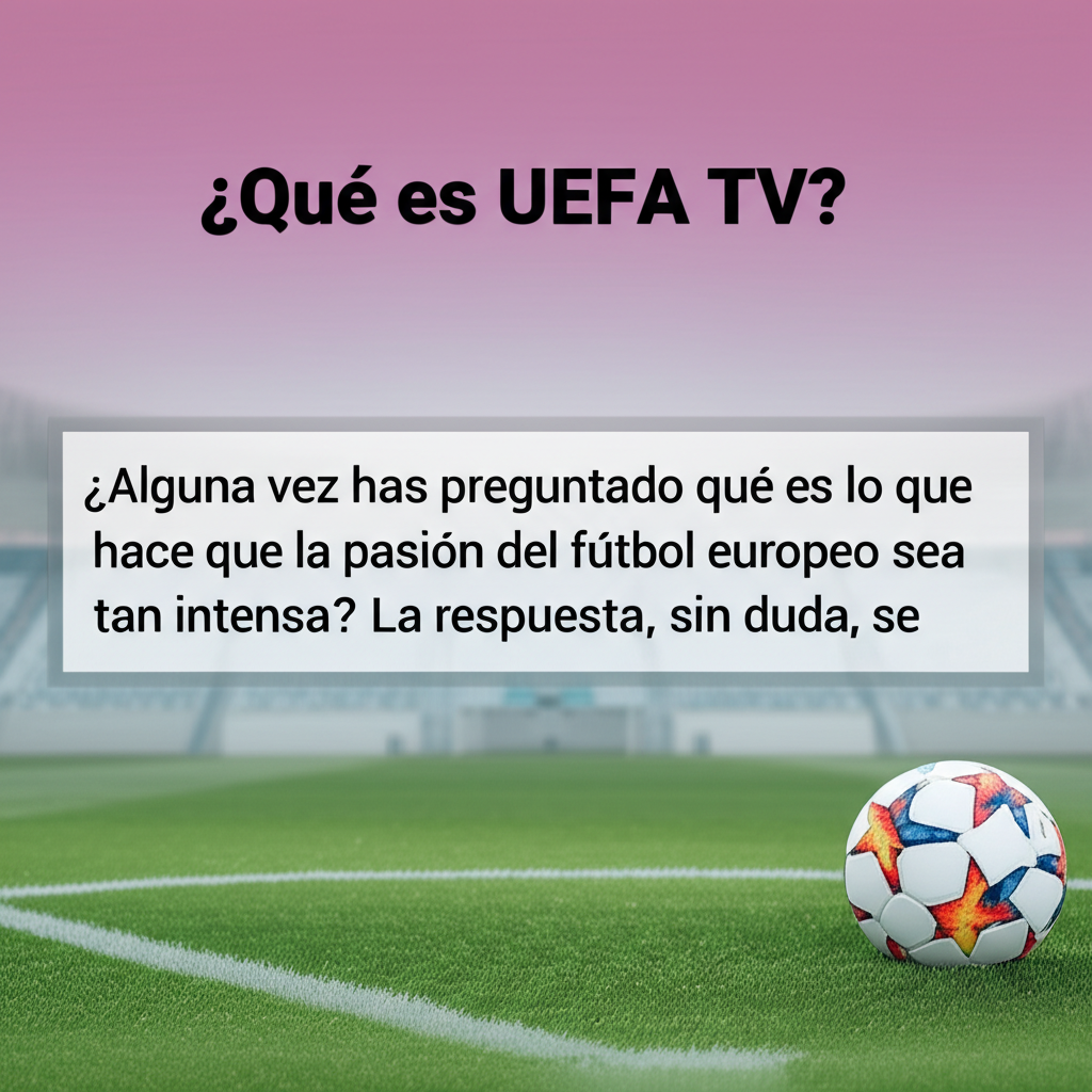 La UEFA Toma Un Nuevo camino En el Mundo Digital | Fútbol Europeo