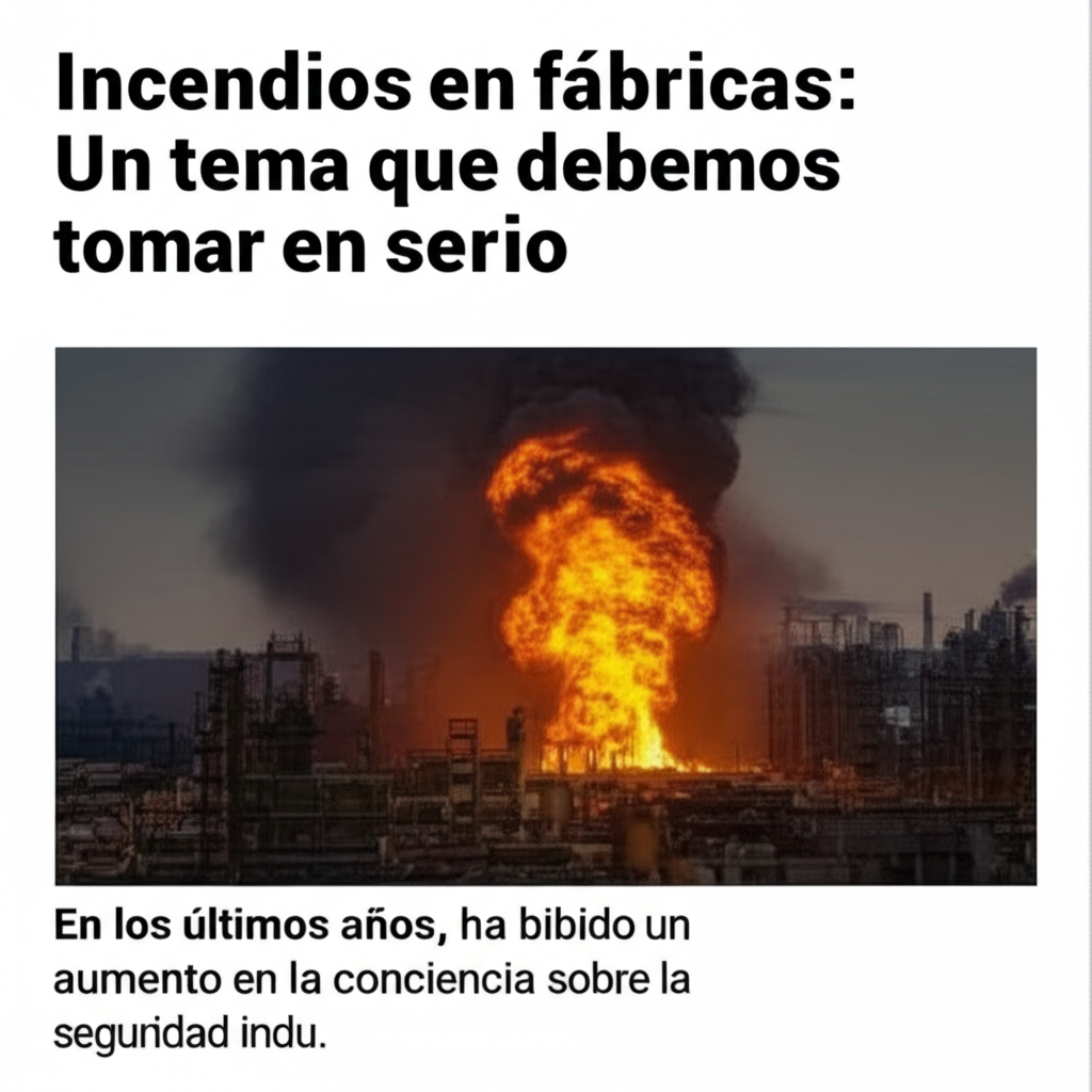 La gran lea: Análisis de un incendio industrial y sus implicaciones a largo plazo | Incendios Fábricas